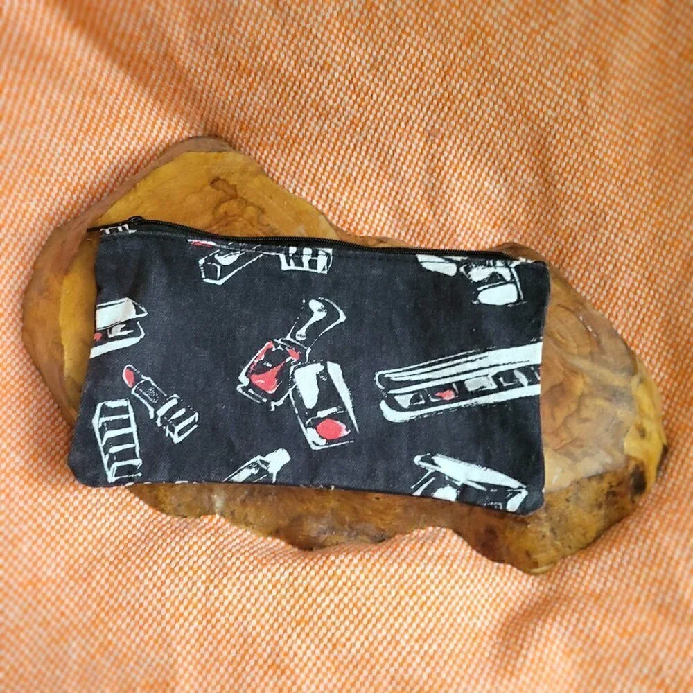 Sephora Travel Zip Up Small Makeup Bag
